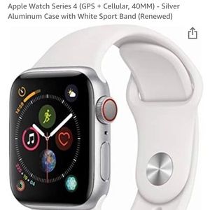 Apple Watch Series 4 (refurbished from Amazon)